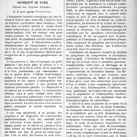 0974 - Page 973 - Partie scientifique. Clinique infantile. Université de Paris, M. le prof, agrégé Nobécourt