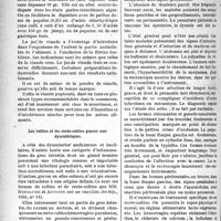 0989 - Page 988 - Partie scientifique. A Travers la presse. Administration de la viande au nourrisson sain et au nourrisson malade [(Paris Méd., 28 fév. 1926)] / Les colites et les recto-colites graves non dysentériques [(Gaz. Deshôp, 1920, n° 21)]