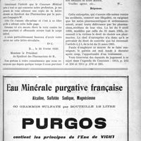 1022 - Page XXXIII-1021 - Correspondance. Hôspitalisation des blessés du travail / Contrôle des frais pharmaceutiques dans les accidents du travail