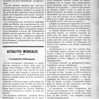 1050 - Page 1049 - Partie scientifique. Clinique chirurgicale. Université de Toulouse, Hôtel-Dieu de Toulouse : M. J. -P. Tourneux. Du traitement des rétrodéviations / Actualités médicales. L’encéphalite léthargique