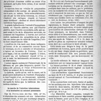 1056 - Page 1055 - Partie scientifique. A travers la presse. Presse française. L’extrait d’hypophyse en obstétrique [(L’Hôpital, février 1920 B)] / La marche de l’infection tuberculeuse et sa localisation au sommet pulmonaire [(Gaz. des hôp. 1920, n° 19)] / Technique de l’accouchement prématuré artificiel [(Gaz, des sc. méd. de Bordeaux, 22 fév. 1920)]
