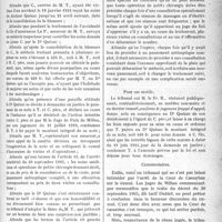 1078 - Page 1077 - Partie professionnelle. Jurisprudence médicale. Accidents du travail. — Le cumul doit être appliqué dans le cas de pansements [Dr Paul Boudin]