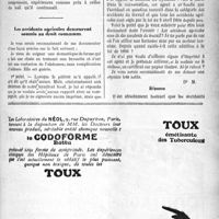 1096 - Page VII-1095 - Correspondance. Prorogation de bail / Les accidents agricoles demeurent soumis au droit commun