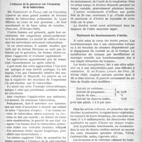 1120 - Page 1119 - Partie scientifique. A travers la presse. La Pédiatrie pratique [Pédiatrie pratique] / L'influence de la grossesse sur l’évolution de la tuberculose [(Presse méd, 18 février 1920)] / Moyen de calmer les douleurs de dent et d’oreille [Journal de Médecine de Paris (20 février 1920)] / Traitement des bourdonnements d’oreille [(Journ. des Prat, 21 février 1920)]