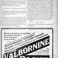 1150 - Page XXXIII-1149 - Jurisprudence médicale. Révocation de médecin d’hôpital. Communication obligatoire du dossier [Dr Paul Boudin]