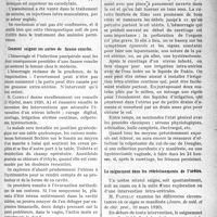 1190 - Page 1189 - Partie scientifique. A travers la presse. L’arsenic et l’arsénobenzol dans les anémies graves [Journ. de méd. et de chir. prat. (10 janvier 1920)] / Comment soigner les suites de fausse couche [(L’Hôpital, mars 1920, A)] / Le saignement dans les rétrécissements de l’urètre [(Journ. de méd. et de chir. prat, 10 mars 1920)]