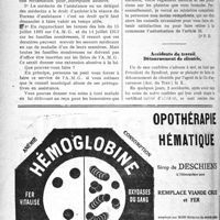 1223 - Page 1222-VI - Correspondance. A. M. G. et communes autonomes / Accidents du travail. Détournement de clientèle