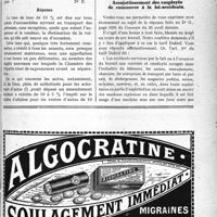 1274 - Page XXIX-1273 - Correspondance. La taxe de luxe sur les autos / Assujettissement des employés de commerce à la loi-accidents