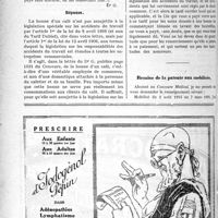 1275 - Page 1274-XXX - Correspondance. Assujettissement des employés de commerce à la loi-accidents / Remise de la patente aux mobilisés