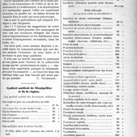 1328 - Page 1327 - Partie professionnelle. La vie syndicale et professionnelle. Encore l’encombrement / Syndicat médical de Montpellier et de la région
