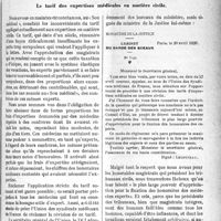1356 - Page 1355 - Propos du jour. Le tarif des expertises médicales en matière civile [J. Noir]