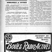 1413 - Page 1412-IV - Office de Renseignements du « Concours " / Demandes et offres