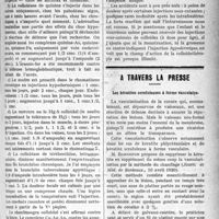 1428 - Page 1427 - Partie scientifique. L’actualité thérapeutique. Les Injections de Colloïdes. (Technique et Indications), par le Dr M. Ségard / A travers la presse. Les kératites scrofuleuses à forme vasculaire [(Journ. de Méd. de Bordeaux, 10 avril 1920)]