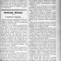 1498 - Page 1497 - Partie scientifique. A travers la presse. Moyen simple pour dépister une simulation de cécité unilatérale [(Arch. d’Ophtalmologie, 1919. — La Grèce Méd, fév. 1920)] / Pathologie médicale. L’insuffisance hépatique