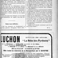 1532 - Page XXXIII-1531 - Correspondance. Patente et impôt sur le revenu / Soins à un militaire