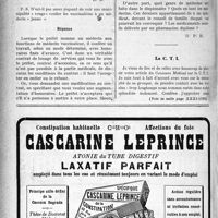 1545 - Page VIII-1544 - Correspondance. Augmentation du Tarif de l’A. M. G / La C. T. I
