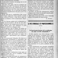 1576 - Page 1575 - Partie professionnelle. Mutualité familiale du corps médical Français. Lettres sur les changements de combinaisons ; ils sont dangereux / La vie syndicale et professionnelle. La fonctionnarisation de la médecine de soins est-elle souhaitable ?