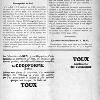 1608 - Page VII-1607 - Correspondance. Remise de contributions / Prorogation de bail / La confection des listes de l’A. M. G