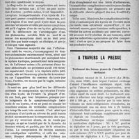 1618 - Page 1617 - Partie scientifique. Clinique chirurgicale, Hôtel-Dieu de Toulouse: M. J. P. Tourneux. Les complications irritatives et mécaniques des kystes de l’ovaire / A travers la presse. Traitement des formes graves de l’insuffisance cardiaque [(La Médecine, mars 1920)]