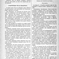 1623 - Page 1622 - Partie scientifique. A travers la presse. Les maladies oculaires des enfants [(Toulouse méd. 15 mars 1920)] / L’hydrothérapie chez les dyspeptiques [(L’Hôpital, mars 1920 B)] / Faits cliniques. Un cas mortel d’encéphalite léthargique (Observation clinique)