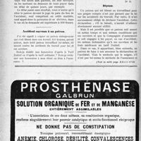 1673 - Page 1680 - Office de Renseignements du « Concours ». recouvrement des honoraires accidents / Accident survenu à un patron
