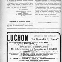 1707 - Page XXIV-1714 - Notes de médecine pratique. Moyens pour diagnostiquer la simulation de cécité monoculaire / Traitement de la rougeole simple