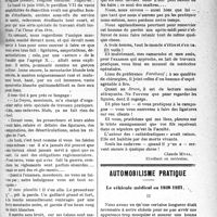1764 - Page 1771 - Partie professionnelle. Chronique de l’enseignement. En attendant la réforme de l’enseignement de notre art. / Automobilisme pratique. Le véhicule médical en 1920-1921