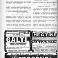 1773 - Page XXXIV-1780 - Documents officiels. A l’officiel. L’allocation des primes d’allaitement / La patente des médecins de villes d’eaux / Décret du 20 juin 1920 instituant des priorités de distribution d’essence, notamment pour les médecins. Rapport au Président de la République Française