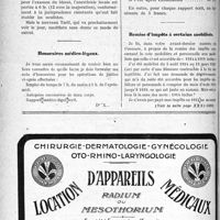 1833 - Page VIII-1840 - Correspondance. 1° Soins à un militaire. 2° Application du Tarif Dubief / Honoraires médico-légaux / Remise d’impôts à certains mobilisés