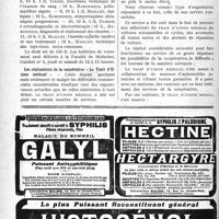 1885 - Page XXXIV-1892 - Reportage professionnel. Nouvelles et informations. Clinique médicale des enfants / Les réalisations de la coopérative « Le Trait d’Union médical »