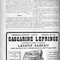 1895 - Page 1902-VI - Correspondance. Hernie accident du travail