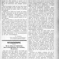 1962 - Page 1969 - Partie scientifique. Bactériologie pratique. Recherche du tréponème par une méthode d'ultra-microscope simplifiée / Phtisiothérapie. De la valeur de l’inhalation dans la thérapeutique des maladies du poumon