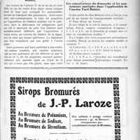 1996 - Page XXXIII-2003 - Correspondance. L’application de la taxe de luxe dans les opérations entre non-commerçants / Les consultations du dimanche et les pansements multiples dans l’application de l’ancien Tarif Dubief