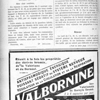2057 - Page 2064-VIII - Correspondance. Les V. E. M / Comment faire augmenter les tarifs ridiculement bas de l’A. M. G. ?