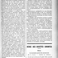 2078 - Page 2085 - Partie scientifique. Médecine technique. A propos de la rachi-anesthésie / Revue des sociétés savantes. Paris. La vaccination précoce des nouveau-nés, (Académie de médecine)