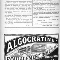 2169 - Page 2176-VIII - Correspondance. Les Préfets n’ont pas à approuver la nomination des médecins des hôpitaux par leurs Commissions administratives / Hôpital-hospice. Extrait du registre des délibérations de la Commission administrative