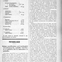 2190 - Page 2197 - Partie scientifique. Laryngologie. Technique des injections intratrachéales simplifiées / Phtisiologie. Quelques considérations sur la pathogénie et le traitement des maladies infectieuses en général et de la tuberculose en particulier