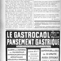 2223 - Page 2230-XXXVI - Notes de pratique quotidienne. Le clapotage gastrique / Anthologie médicale. Le Secret