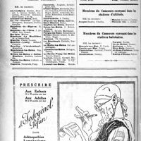 2229 - Page 2236-IV - Office de Renseignements du « Concours » / Membres du concours exerçant dans les stations thermales / Membres du concours exerçant dans les stations d’altitude / Membres du concours exerçant dans les stations balnéaires