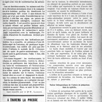 2290 - Page 2297 - Partie scientifique. Clinique chirurgicale, Hôtel-Dieu : M. le professeur Hartmann. La dilatation aiguë de l’estomac post-opératoire / A travers la presse. Presse française. Un procédé esthétique d’extirpation des loupes [(L’Hôpital, juillet 1920 A)] / Valeur thérapeutique de l’iodure de potassium dans la syphilis [(Journal des Prat. 3 juillet 1920)]