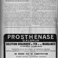 2345 - Page 2352-VIII - Correspondance. Les médecins sont-ils assujettis à l’impôt sur le chiffre d’affaires ? / Hôspitalisation des blessés du travail