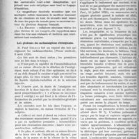 2363 - Page 2370 - Partie scientifique. A travers la presse. « La France » et les Congrès de Monaco / Lois générales des rachianalgésies chirurgicales [(Presse médicale, 8 août 1920)] / Le pronostic de la grippe [(Journ. du Prat, 10 juillet 1920)]