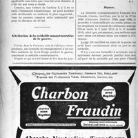 2389 - Page 2396-XXX - Correspondance. Accident de machine à battre / Attribution de la médaille commémorative de la guerre