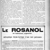 2454 - Page XXXV-2461 - Correspondance. Le médecin non propharmacien peut-il fournir des objets de pansement ? / Notes de pratique quotidienne. Les oxyures. Traitement par l’ail