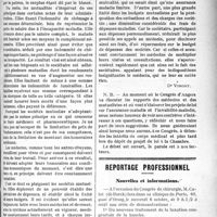 2510 - Page 2517 - Partie professionnelle. Chronique de la mutualité. La limitation du risque / Reportage professionnel. Nouvelles et informations. Laboratoire de sérologie