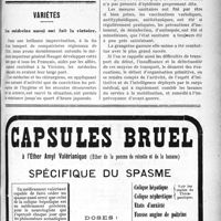 2518 - Page XXXV-2525 - Correspondance. Exemption de patente des mobilises / Variétés. Les médecins aussi ont fait la victoire [Dr Courgey]
