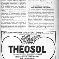 2656 - Page VII-2663 - Correspondance. Droit aux honoraires pour hospitalisés payants. Hôpital-hospice de C / Réquisition par un maire pour constatation d’un suicide