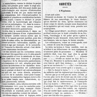 2700 - Page 2707 - Partie Professionnelle. La médecine internationale. Projet présenté au président de la Commission internationale de la Nomenclature nosologique / Variétés. L’Espionne