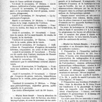 2703 - Page 2710 - Partie Professionnelle. Reportage Professionnel. Nouvelles et informations. Hôpital Beaujon / Hôpital Saint-Joseph / Hôpital des Enfants-Malades