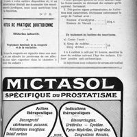 2710 - Page XXXV-2717 - Correspondance. Le paiement des honoraires des médecins d’hôpitaux pour soins aux blessés du travail / Notes de pratique quotidienne. Médecine infantile. Prophylaxie familiale de la rougeole et de la scarlatine / Un traitement de l’asthme des nourrissons